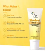 Fixderma Shadow Sunscreen SPF 50+ Gel - Image 5